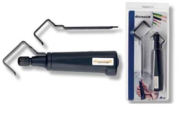 DR.12843 Stripping tool with 2 cable retention hooks