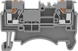 DS1.5-01P-11-00A(H) Splice terminal: rail; DS; 0.2÷1.5mm2; ways: 1; terminals: 2; greyA