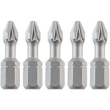 DT7211-QZ DeWALT Pozidriv Screwdriver Bit, PZ1 Tip PACK OF 5