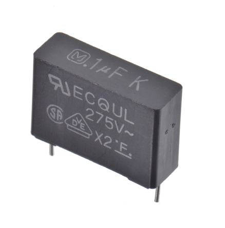 ECQU2A104KLA Polyester Capacitor PET 275V ac ±20% ECQUL Series