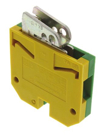 EK 4 -354560000 2 Way EK 4 Earth Terminal Block, Screw Down 26 10 AWG