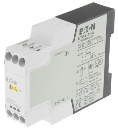 ETR4-51-A Timing Relay Star Delta 3 - 60sec. 24 - 240V AC/DC