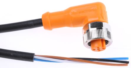 EVC006  M12 4-Pin Female Socket