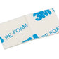 Self Adhesive Natural Cable Tie Mount 19.5 mm x 19.5mm, 4.6mm Max. Cable Tie Width