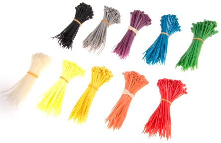 Assorted Nylon Cable Tie, 100mm x 2.5 mm