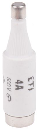 4A DI Diazed Fuse, E16 Thread Size, gG - gL, 500V ac