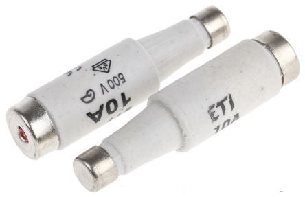 DI Diazed Fuse, E16 Thread Size, gG - gL, 500V ac 10A