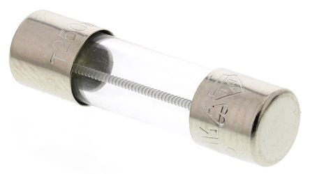 250mA Glass Cartridge Fuse, 5 x 20mm, Speed T