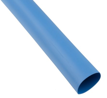 Blue No 3:1, Heat Shrink Tubing 19mm Sleeve Dia. x 1.2m Length