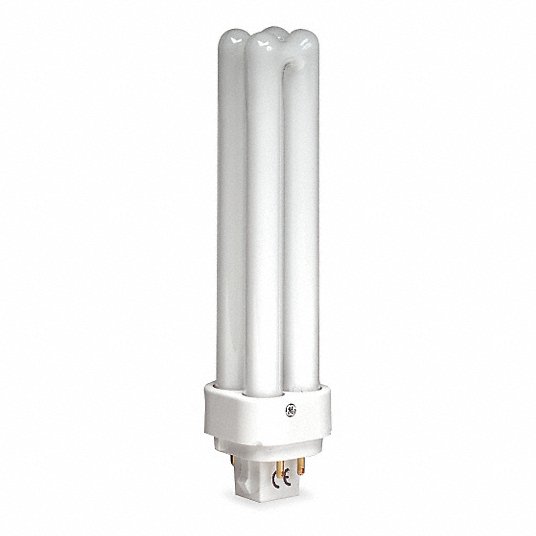 F26DBX/830/ECO4P Plug-In CFL Bulb, T4, 4-Pin (G24Q-3), Lumens 1530 lm, Dimmable Yes, Watts 26 W