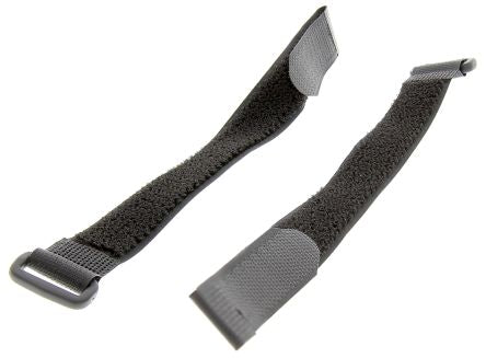 Black Hook & Loop Strap, 300mm x 20 mm