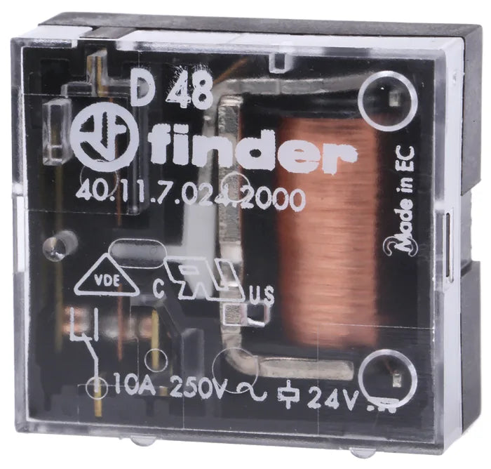 40.61.7.024.0000  Non-Latching Relay PCB Moun