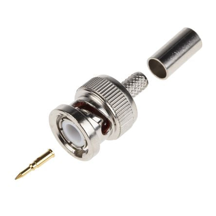 Straight 50Ω Cable Mount BNC Connector