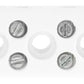 Non-Fused Terminal Block, 4 Way/Pole, Screw Down Terminals