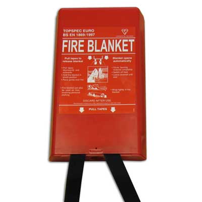FBB120-HP   Glass Fibre Fire Blanket, 120 x 120cm