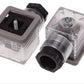 CMD811-8308 2P+E DIN 43650 A, Female Solenoid Valve Connector with Indicator Light, 250 V dc Voltage