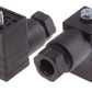 CMD8118253  2P+E DIN 43650 A, Female Solenoid Valve Connector