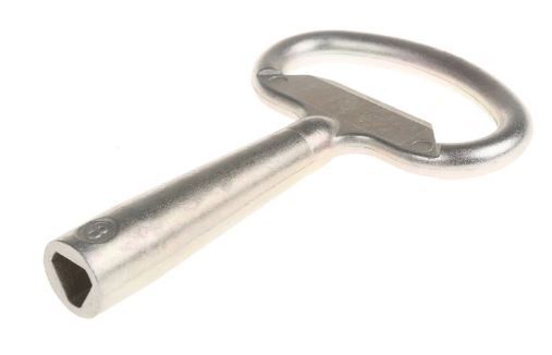 9304673  Chrome Plated Key, Key to unlock