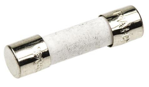 S501-250-R  250mA Ceramic Cartridge Fuse, 5 x 20mm, Speed F