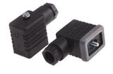 CMD8118253  2P+E DIN 43650 A, Female Solenoid Valve Connector