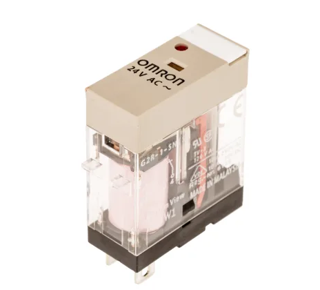 G2R-1-SN 24VAC Plug In Power Relay, 24V ac Coil, 10A Switching Current, SPDT