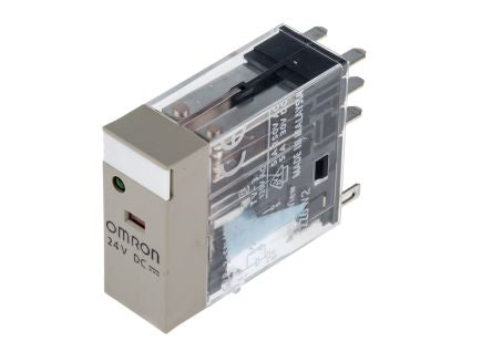 G2R-2-SN 24DC(S)  DPDT Non-Latching Relay Plug In, 24V dc Coil, 5A