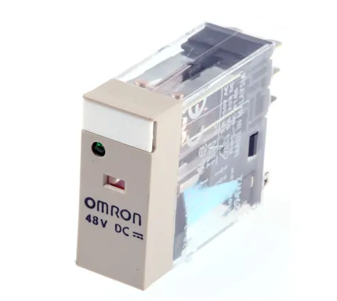 G2R-2-SN 48DC (S) RELAY, PLUG-IN, 5A, 48VDC, 8 PIN, 2 POLES, DPDT, MECH & LED INDICATORS