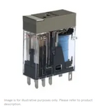 G2R-2-SND 48VDC (S) Power Relay, DPDT, 48 VDC, 5 A, G2RS Series, Socket, Non Latching