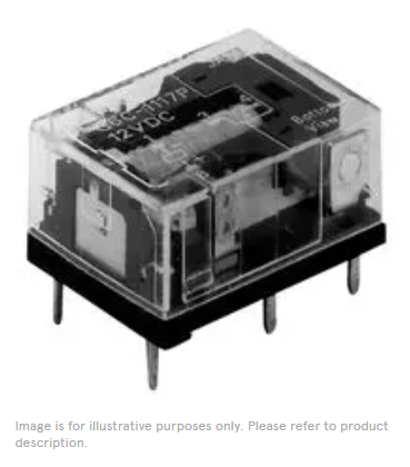 G6C-1114P-US DC12 Non Latching Relay, SPST-NO, 12 VDC, 10 A
