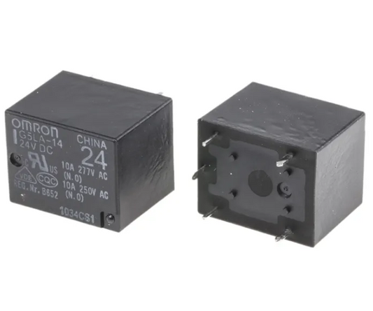 G5LA1424DC PCB Mount Non-Latching Relay, 24V dc Coil, 5A Switching Current, SPDT