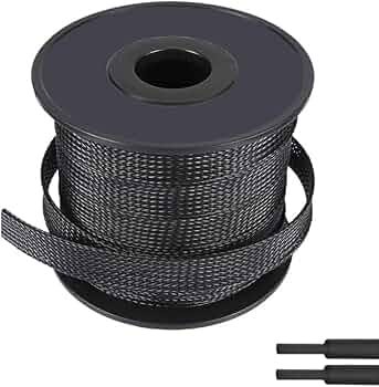 GIFFEX-SLEEVE 100M Expandable Nylon Braided Sleeve 10mm Nylon 100 Metres