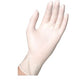 CMD1242029  Natural Latex Gloves size 7 - S Powder-Free x 100
