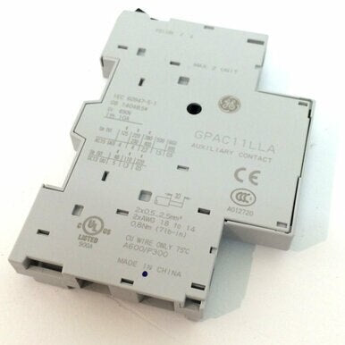 GPAC11LLA  AUX.BLOCK LAT.MOUNT LEFT 1NO+1NC