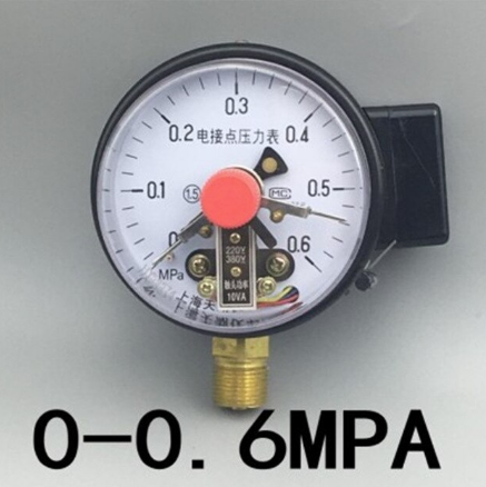 100 mm diameter, direct contact gauge and vacuum pressure controller for the surface