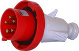 GW60061 Plug IP67 3P+N+E 125A 346-415V 6H IEC309 HP