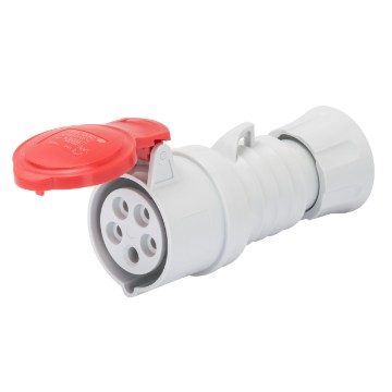 GW60001H  Gewiss Straight Plug.