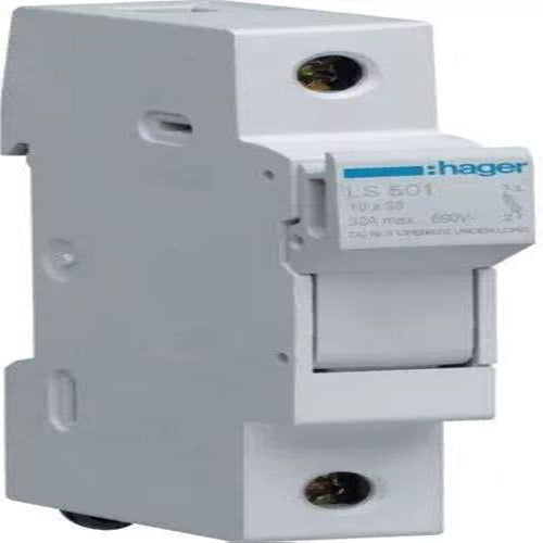 LS501 HAGER FUSE CARRIER SINGLE POLE LS501 (10X38)
