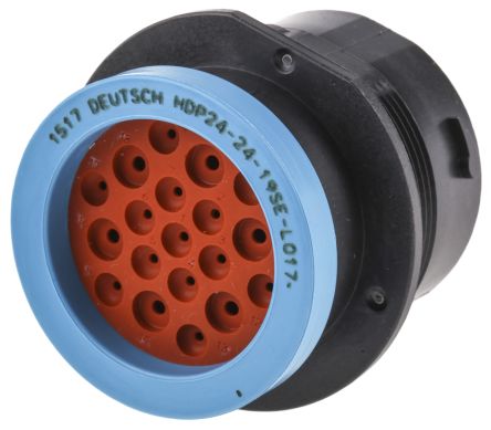 HDP24-24-19PE-L017  Cable Mount Housing 19 Contacts