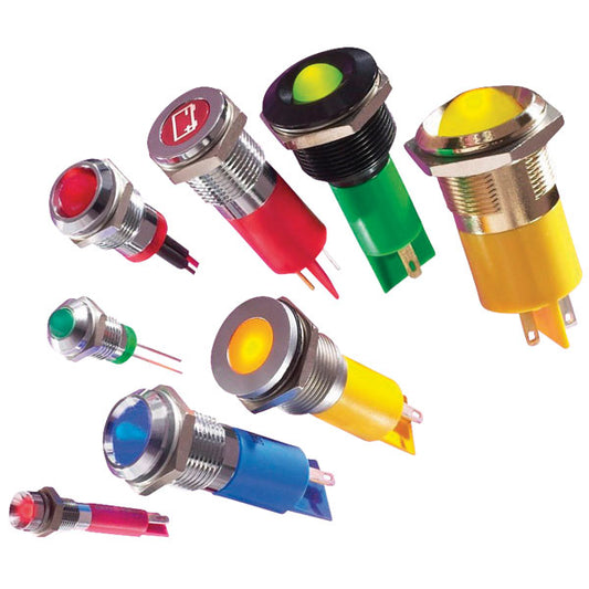 CMD204697 LED Red Indicator, 48- 65 V dc 14mm