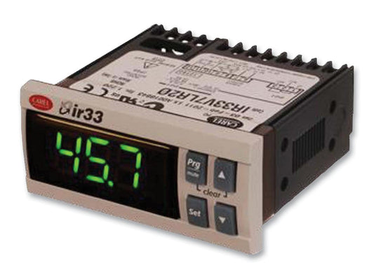 IR33Z9MR20   Panel Mount PID Temperature Controller, 76.2 x 34.2mm, 4 Output Relay, 24 V ac/dc