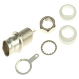J01003B1286 75Ω Straight Panel Mount BNC ConnectorBulkhead Fitting, jack