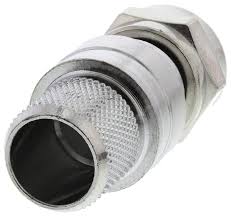 J01600A0006 75Ω Straight Cable Mount F Connector, Plug, RG11 A/U