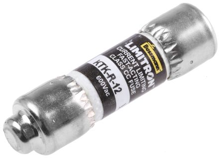 KTK-R-12 12A Cartridge Fuse, 10 x 38mm, Speed F