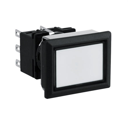 LB8L-M1T64PW  Illuminated Pushbuttons Rectangular White