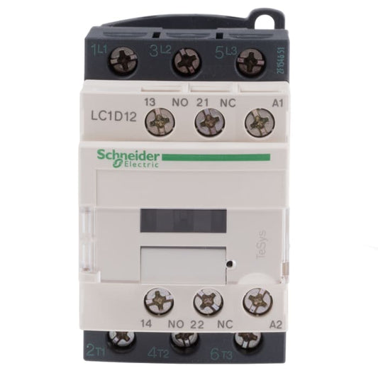 LC1D12R7  TeSys D LC1D 3 Pole Contactor  12 A  440 V ac Coil