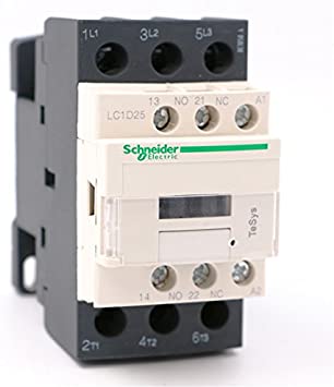 LC1D25G7 TeSys D LC1D 3 Pole Contactor - 25 A, 110 V ac Coil, 3NO
