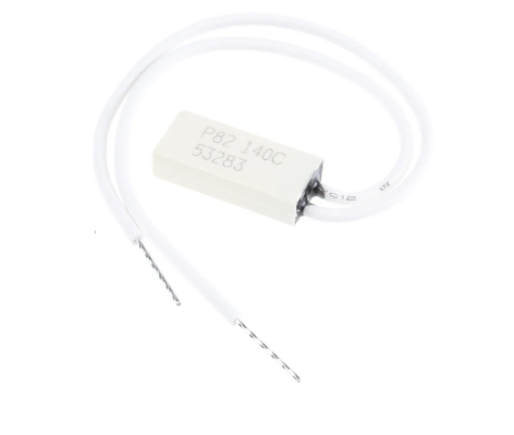 P82 140 05100  +140°C 2.5 A Thermal Fuse, Limitor, 250V ac
