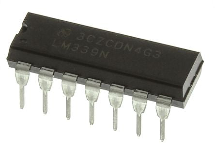 LM339N/NOPB Texas Instruments, Quad Comparator, Open Collector O/P