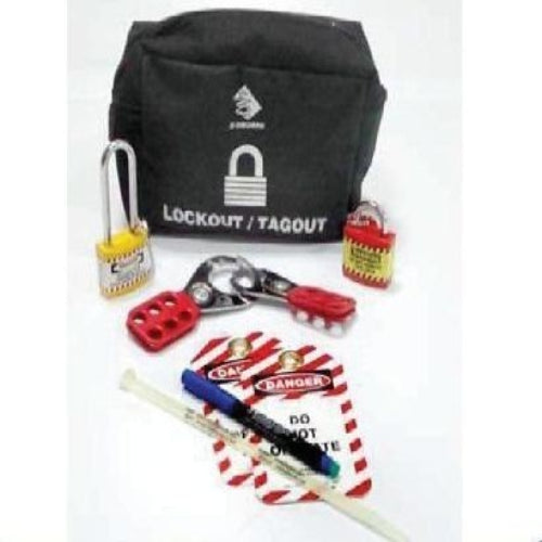 Lpp Tag ES-LPP Lockout Starter Kit - Incl. Hasps, Padlocks, Tags, MCB Lockout ...