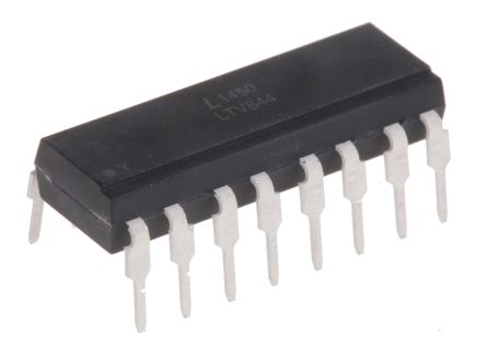 LTV-844 Input Transistor Output Quad Optocoupler, Through Hole